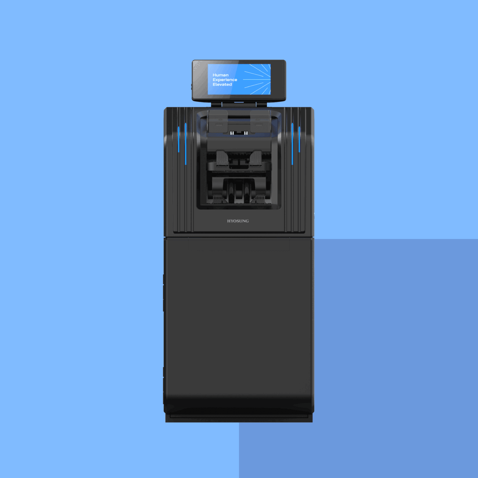 Image of Hyosung 9E, Sleek and compact design with superior branch cash management